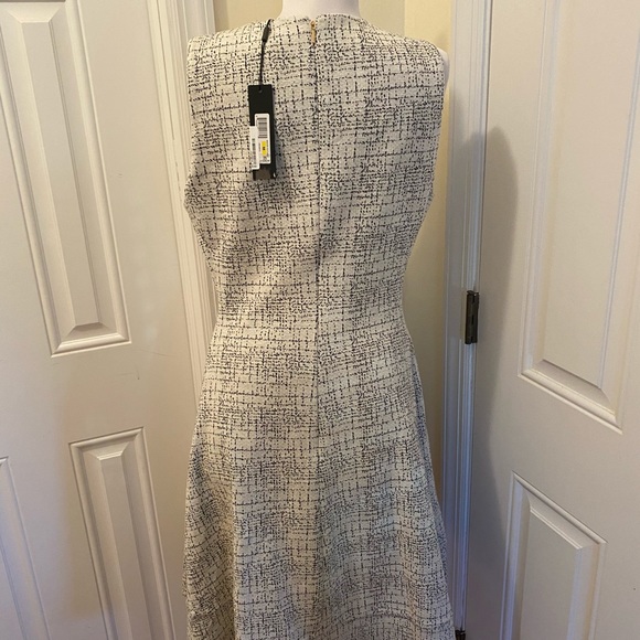 Donna Karan Tweed Sheath Dress NWT size M - Picture 5 of 16